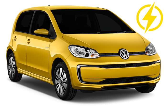 Voiture économique 3 portes 100% électrique - Modèle Volkswagen e-Up